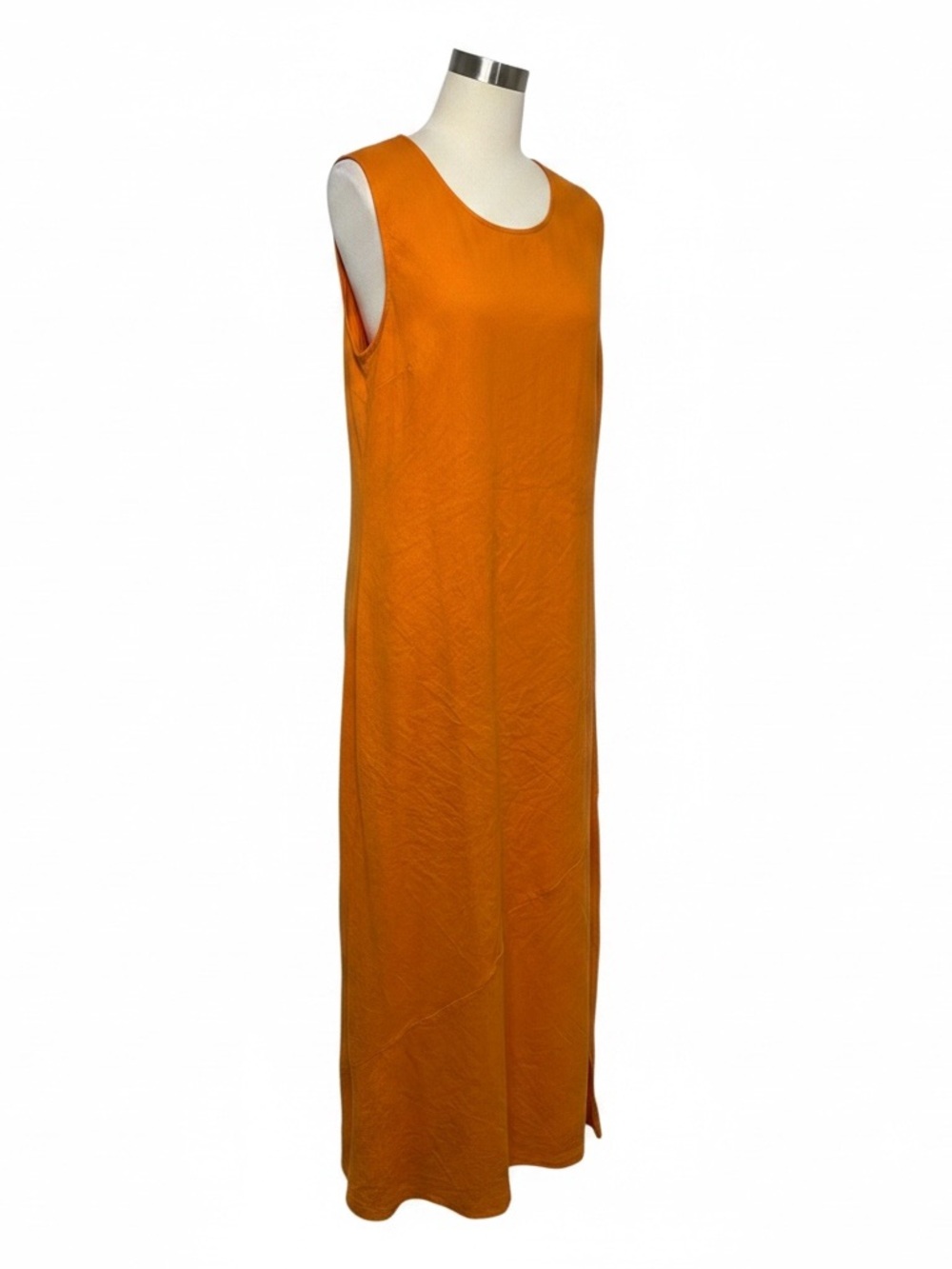 J.Crew 100% Linen Carolyn Dress in Apricot. Excellent EUC condition size L - Picture 3 of 6